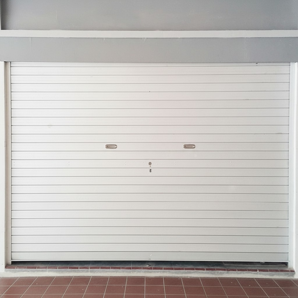 Rolling Aluminium Suma Doors tampak depan